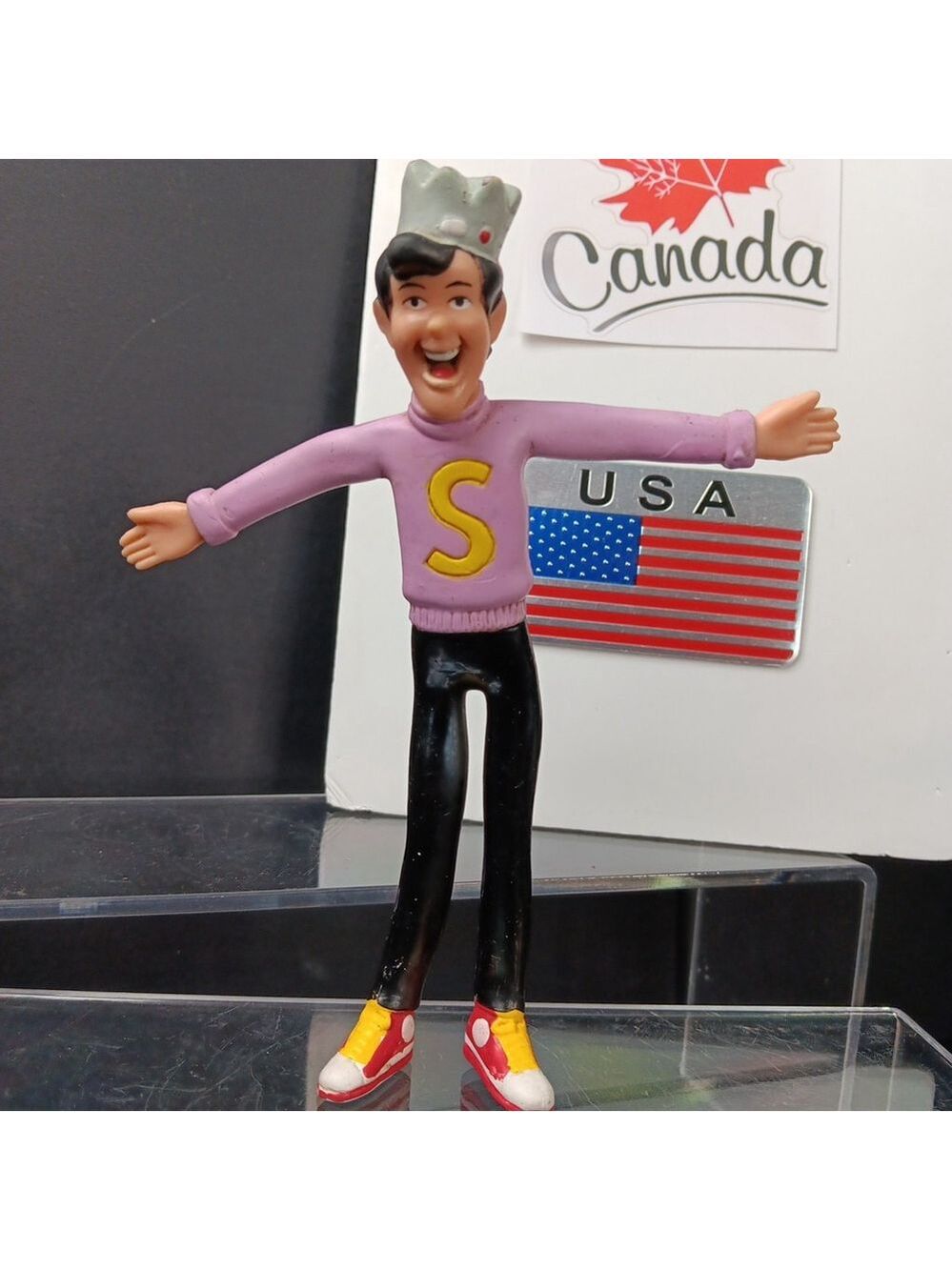 Archie Series 1989 Comic Jesco Bendable Jughead Figure Vintage CN
